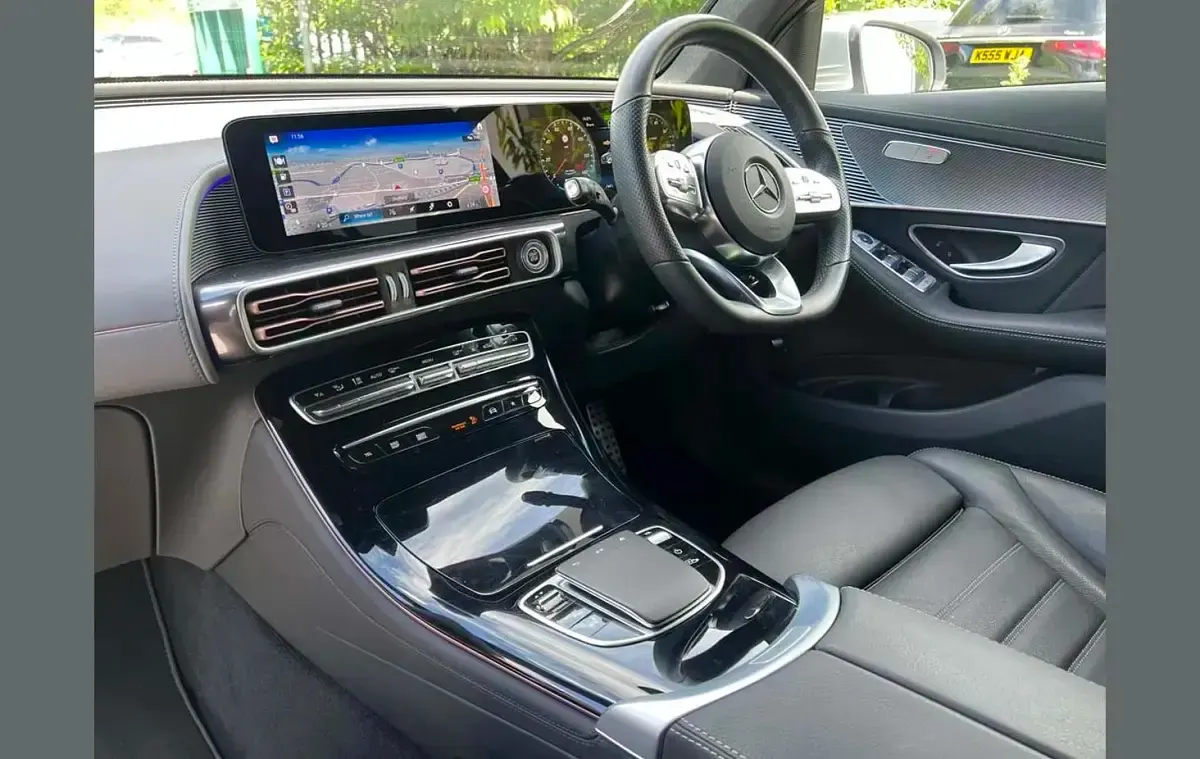 Used Mercedes EQC400 AMG line 300 kW (408 HP) 2023 Silver SUV