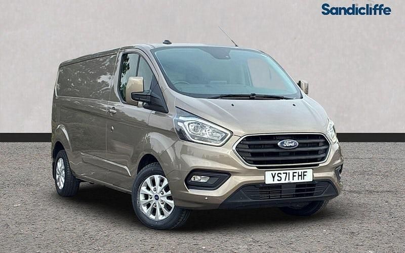 Silver Used 2022 Ford Transit Custom Limited Van | £17,000 (Fair price) - Image 1/4