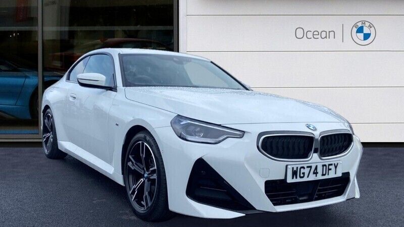 White Used 2025 BMW 220 M Sport Coupe | £30,900 (Super price) - Image 1/4