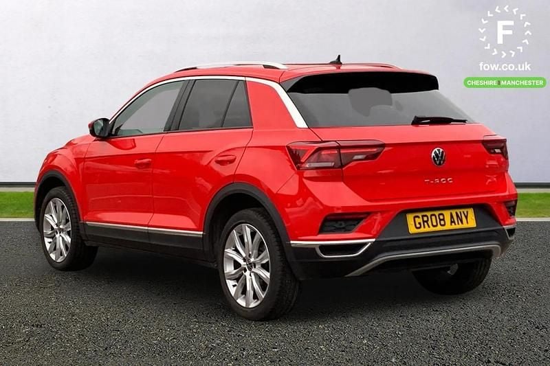 Used VW T-Roc SEL 150 HP (110 kW) 2021 Red SUV
