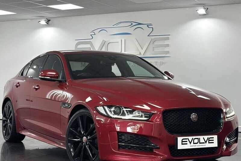 Red Used 2015 Jaguar XE R-Sport Sedan | £9,495 (Good price) - Image 1/1