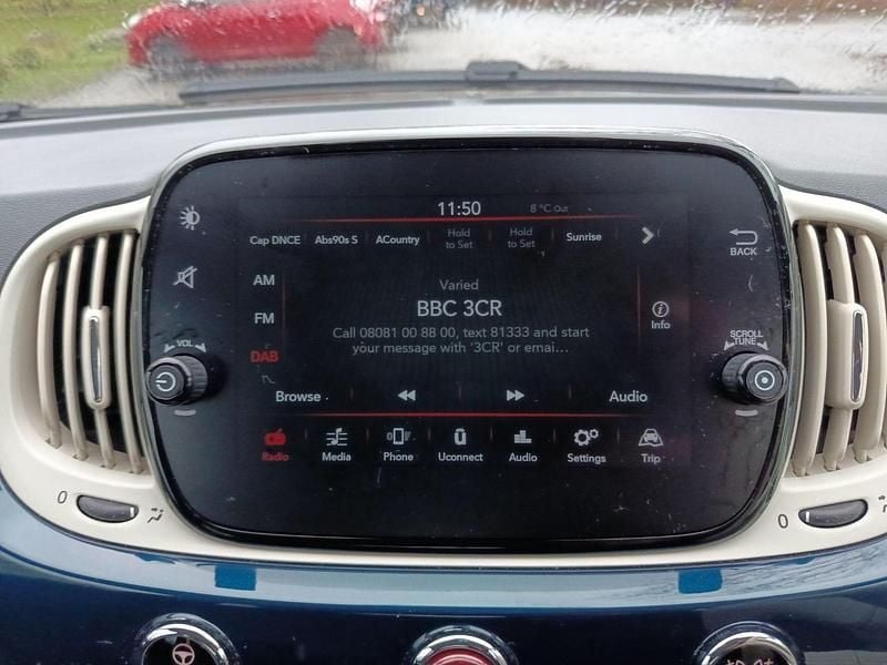 Used Fiat 500C S 70 HP (51 kW) 2024 Blue Cabriolet