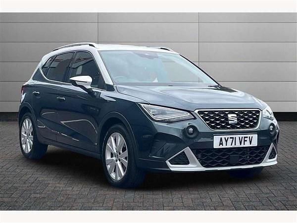 Nevada white Used 2021 Seat Arona Xperience SUV | £13,190 (Fair price) - Image 1/4