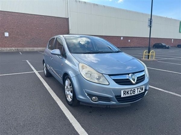 Blue Used 2008 Vauxhall Corsa Design Edition | £1,600 (Fair price) - Image 1/1