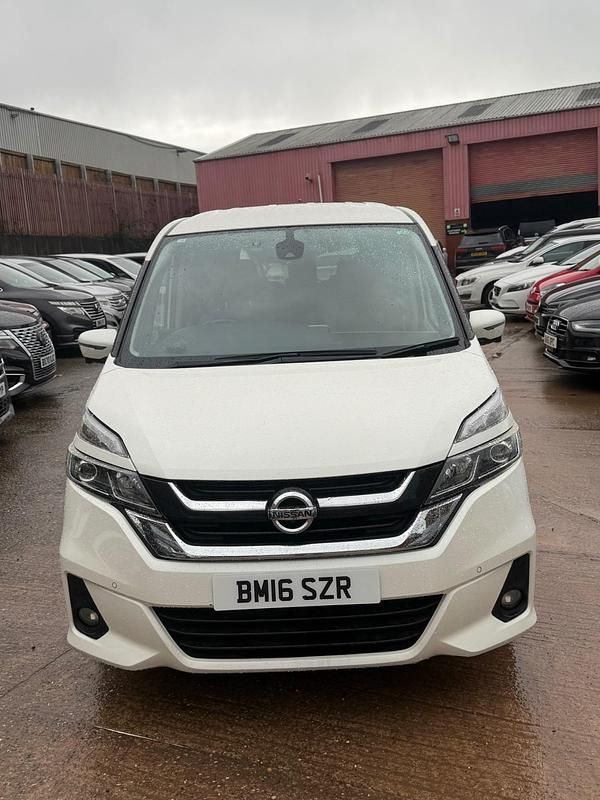 White Used 2016 Nissan Serena MPV | £10,650 (Fair price) - Image 1/4