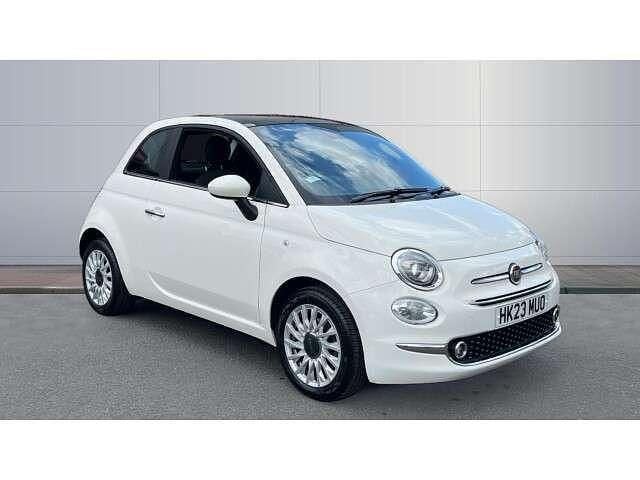White Used 2023 Fiat 500 Hatchback | £11,183 (Fair price) - Image 1/4