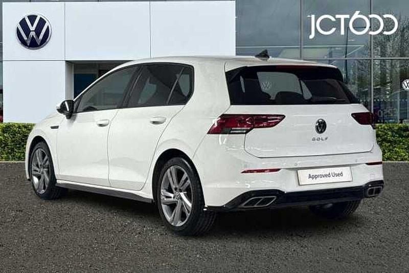 Used VW Golf VIII R-line 150 HP (110 kW) 2023 White Hatchback