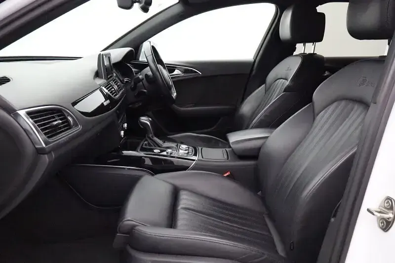 Used Audi A6 Black Edition 272 HP (200 kW) 2017 White Estate
