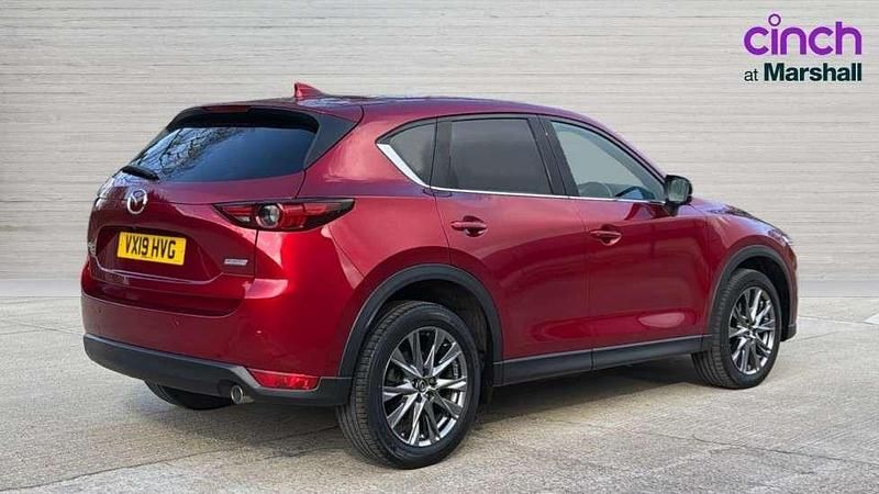 Second-hand Mazda CX-5 Inclusive 184 CP (135 kW) 2019 Roșu SUV