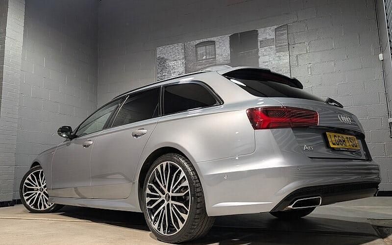 Used Audi A6 Black Edition 252 HP (185 kW) 2018 Grey Estate