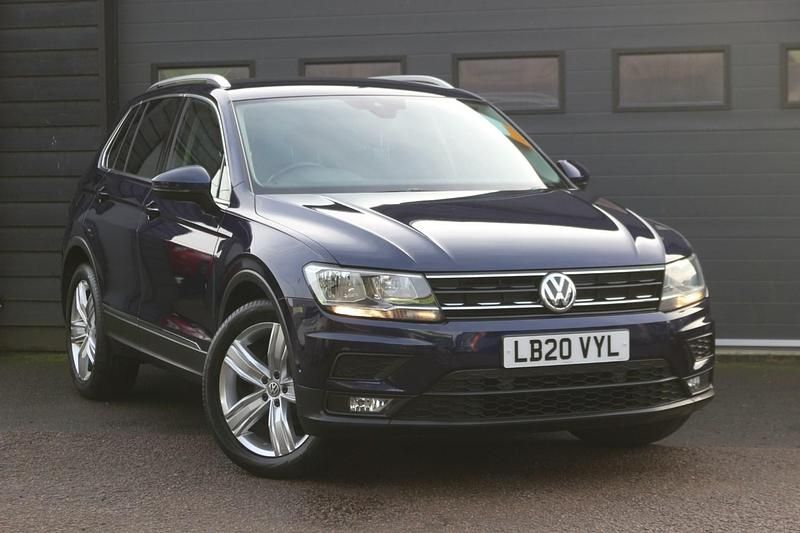 Used VW Tiguan Match 150 HP (110 kW) 2020 Blue SUV