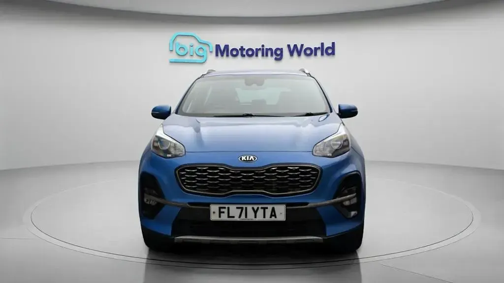 Used Kia Sportage GT-Line 134 HP (98 kW) 2022 Blue SUV