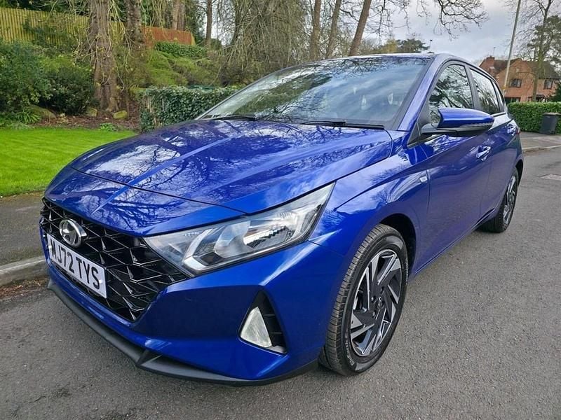 Used Hyundai i20 SE 100 HP (73 kW) 2022 Blue Hatchback