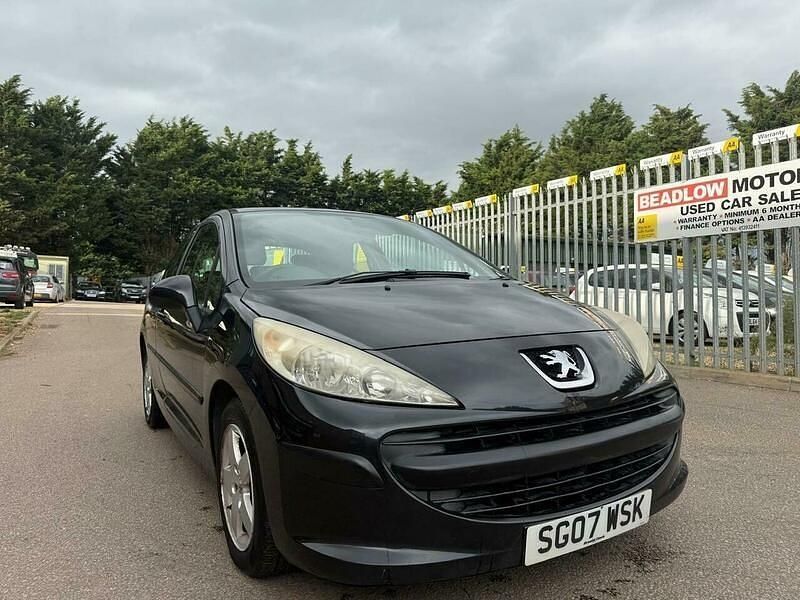 Black Used 2007 Peugeot 207 S Hatchback | £1,499 (Fair price) - Image 1/3