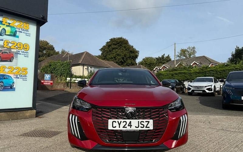 Used Peugeot 208 GTi 102 HP (75 kW) 2024 Red Hatchback