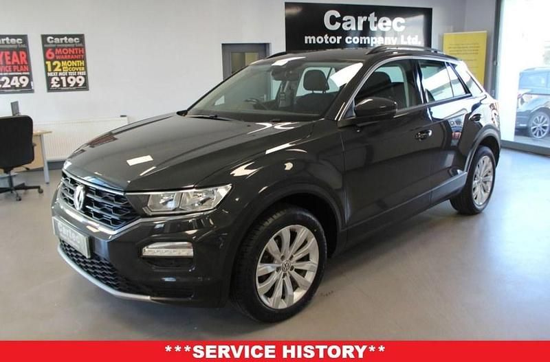 Used VW T-Roc SE 115 HP (84 kW) 2019 Grey SUV