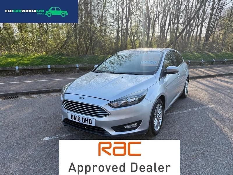 Used Ford Focus Zetec 100 HP (73 kW) 2018 Silver Hatchback