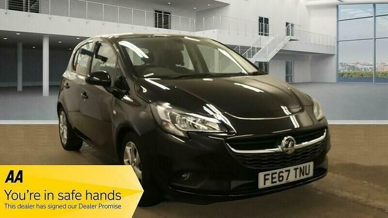 Black Used 2017 Vauxhall Corsa Hatchback | £5,995 (Fair price) - Image 1/3
