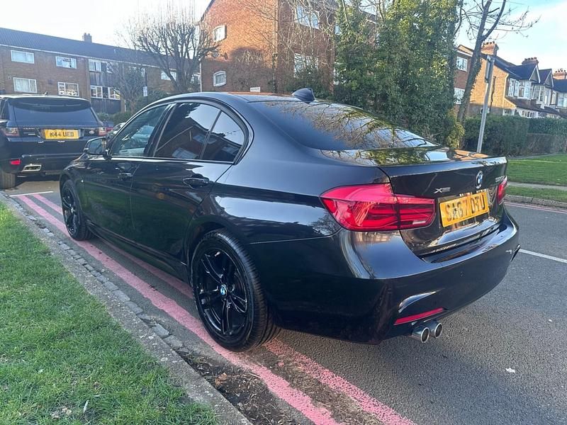 Used BMW 320 M Sport 2017 Black Sedan