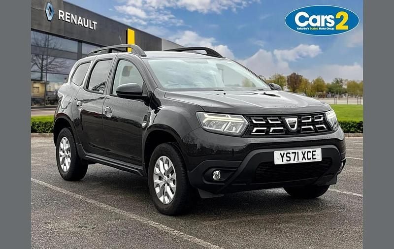 Black Used 2022 Dacia Duster Comfort SUV | £12,995 (Good price) - Image 1/4