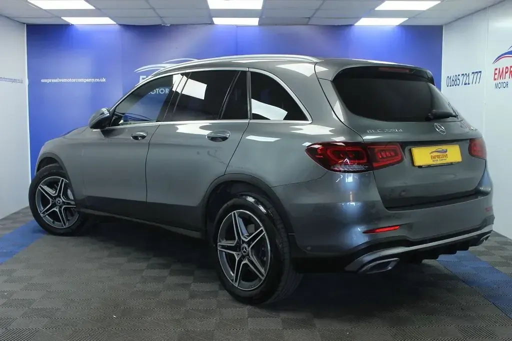 Used Mercedes GLC220 AMG line 194 HP (142 kW) 2020 Grey SUV