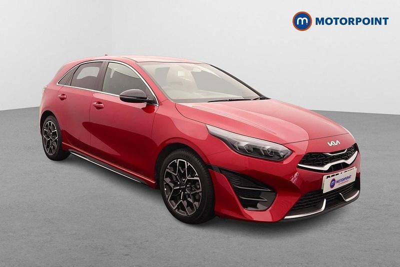 Red Used 2025 Kia Ceed GT-Line Hatchback | £20,099 (Fair price) - Image 1/4