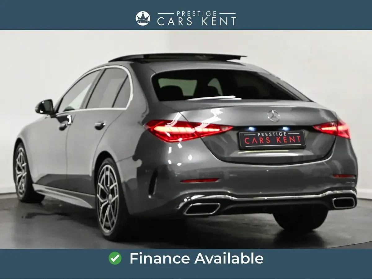Used Mercedes C220 AMG Line Premium Plus 200 HP (147 kW) 2024 Grey Sedan