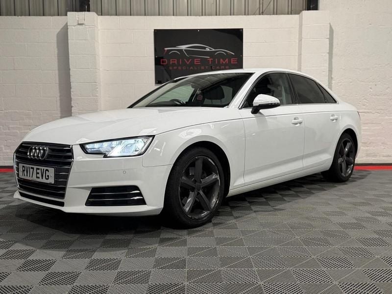 Used Audi A4 2017 White Sedan