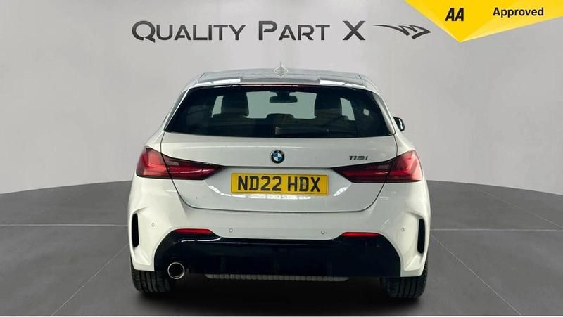 Used BMW 118 M Sport 2022 White Hatchback