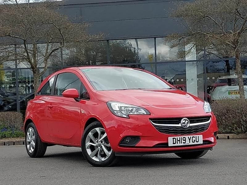 Used Vauxhall Corsa 75 HP (55 kW) 2019 Red Hatchback