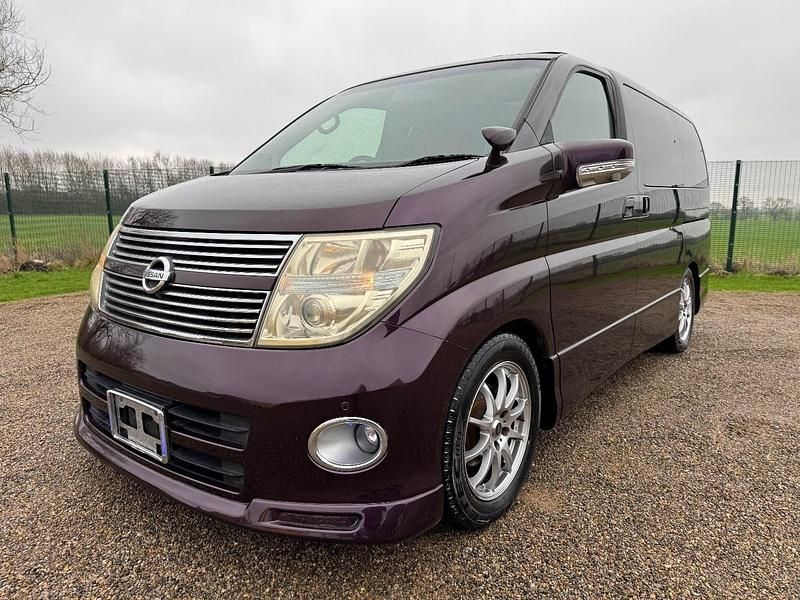 Used Nissan Elgrand Premium Edition 2008 Purple MPV