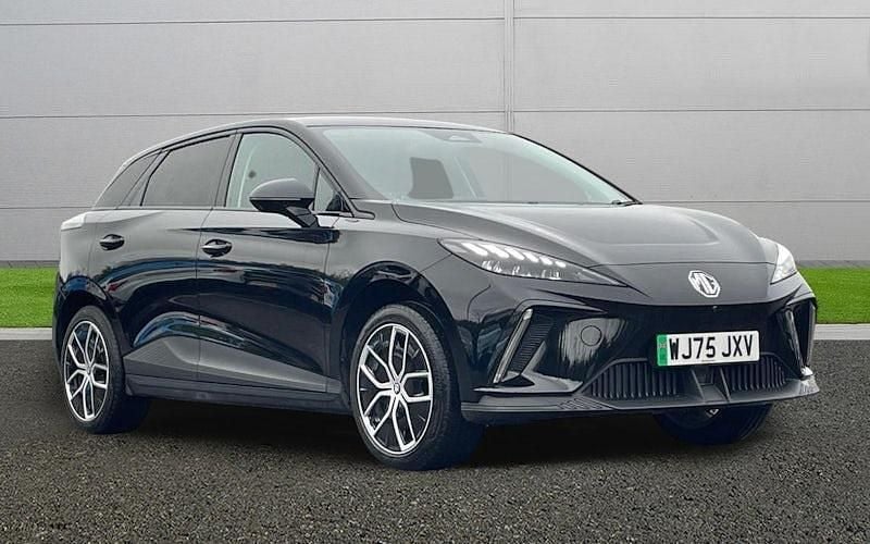 Black Used 2025 MG MG4 EV Trophy Hatchback | £18,995 (Fair price) - Image 1/4