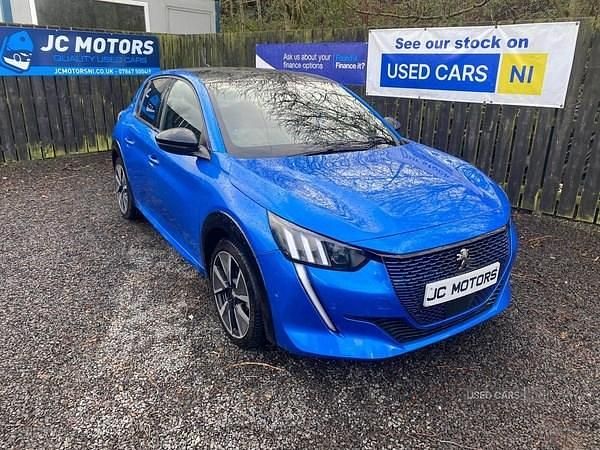 Used Peugeot e-208 GTi 100 kW (136 HP) 2023 Blue Hatchback