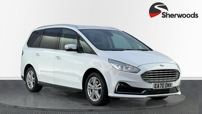 White Used 2020 Ford Galaxy Titanium MPV | £15,499 (Fair price) - Image 1/4