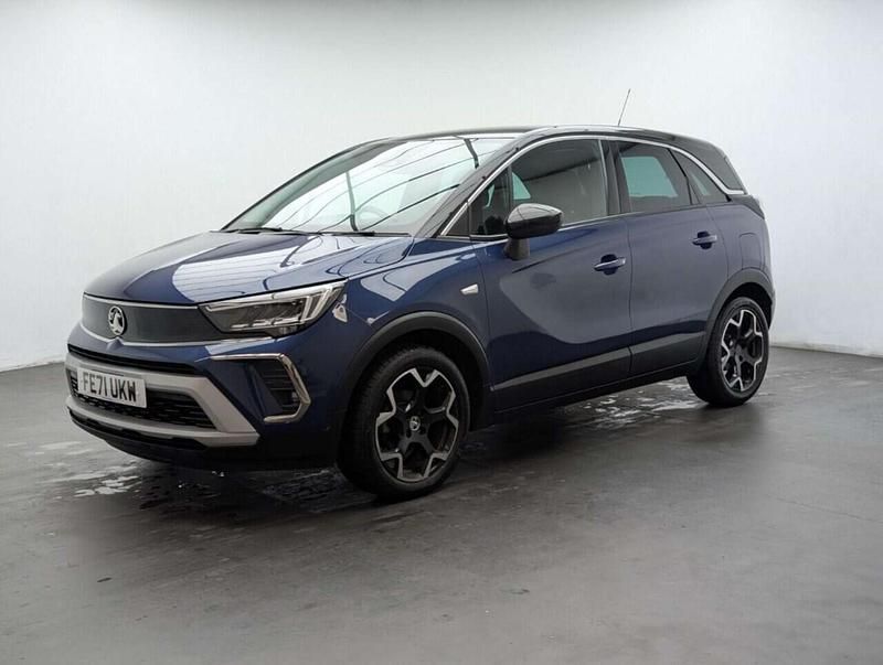 Used Vauxhall Crossland Elite 83 HP (61 kW) 2021 Blue SUV