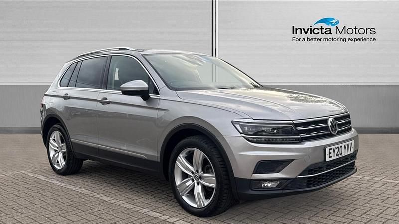Silver Used 2020 VW Tiguan SEL SUV | £20,399 (Good price) - Image 1/4