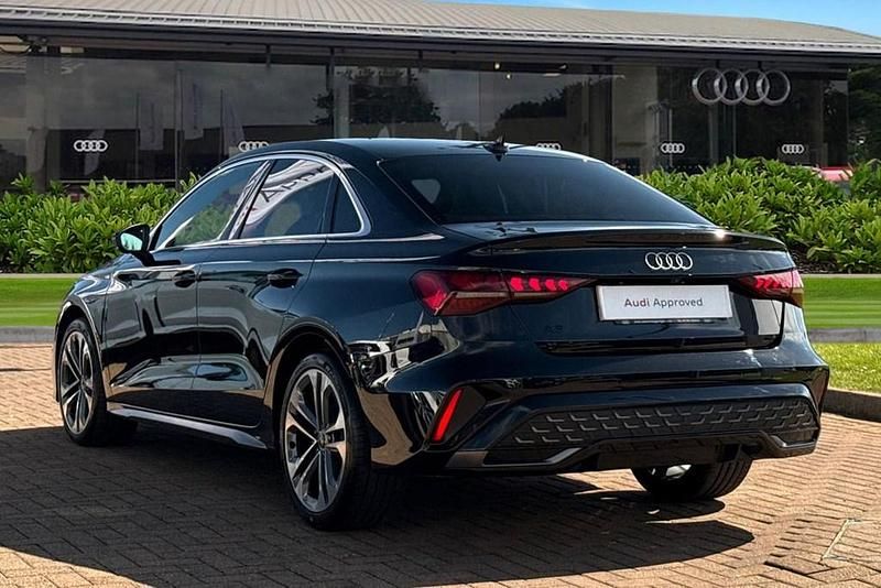 Used Audi A3 S-Line 150 HP (110 kW) 2025 Black Sedan