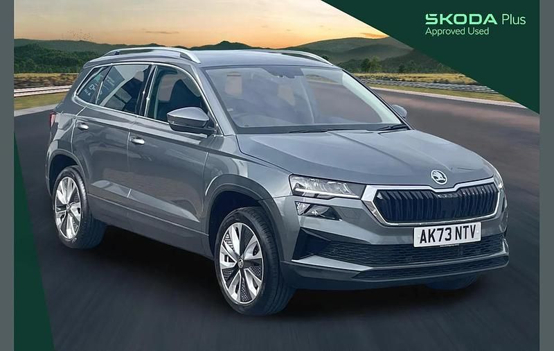 Used Skoda Karoq SE L 147 HP (108 kW) 2023 Graphite grey metallic SUV