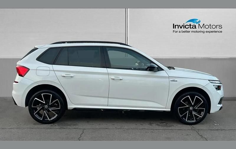 Used Skoda Kamiq Monte Carlo 115 HP (84 kW) 2022 White SUV