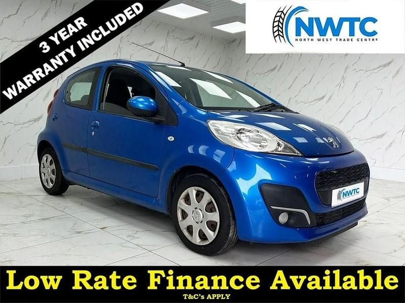 Blue Used 2013 Peugeot 107 Active Hatchback | £6,495 (Fair price) - Image 1/4
