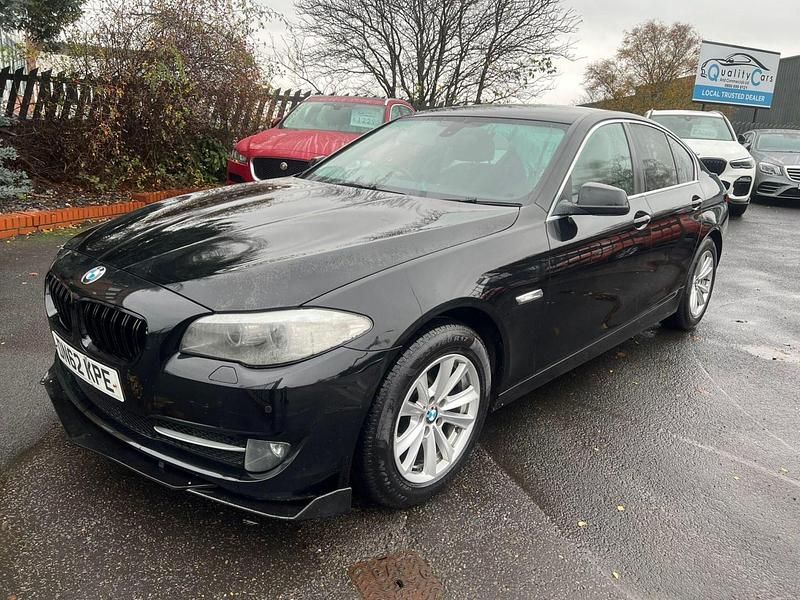 Black Used 2012 BMW 520 Efficient Dynamics Sedan | £2,495 (Fair price) - Image 1/4