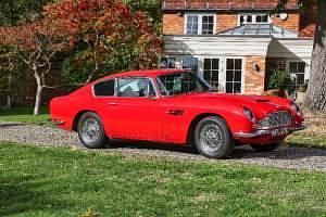 Used Aston Martin DB6 325 HP (239 kW) 1965 Red Coupe