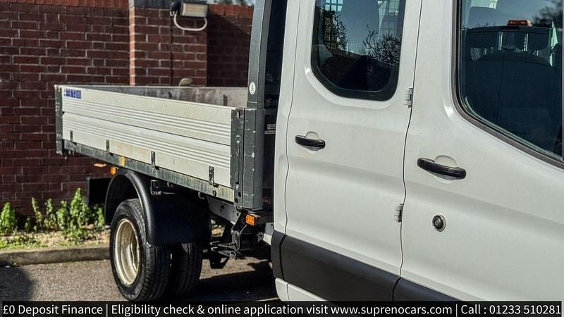 Used Ford Transit S 130 HP (95 kW) 2020 White Cabriolet