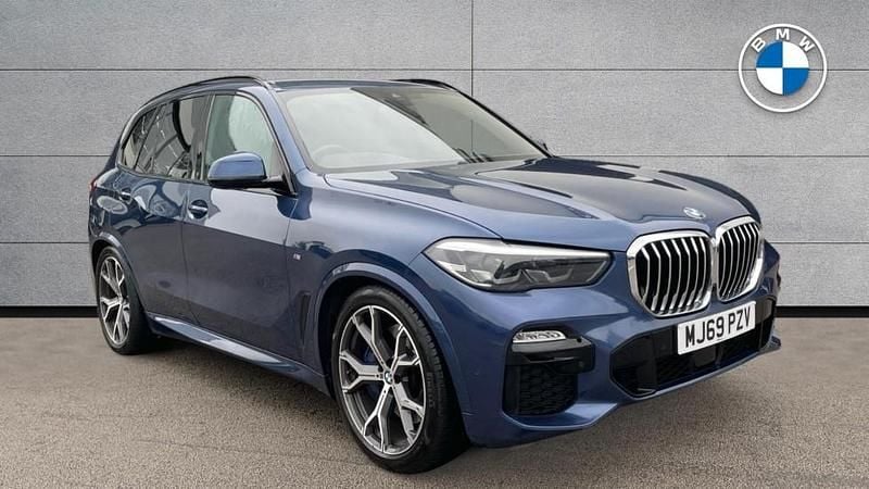Blue Used 2019 BMW X5 M Sport SUV | £34,490 (Super price) - Image 1/4