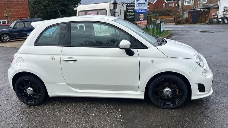 Used Abarth 500 135 HP (99 kW) 2014 White Hatchback
