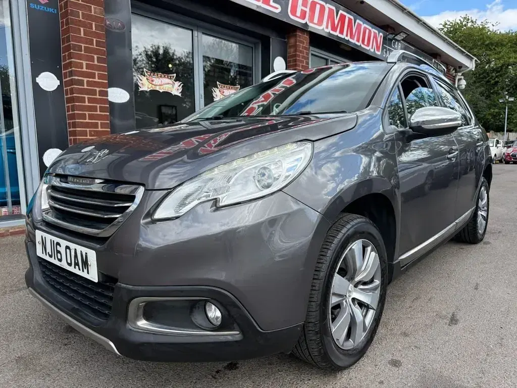 Used Peugeot 2008 Allure 82 HP (60 kW) 2016 Grey SUV