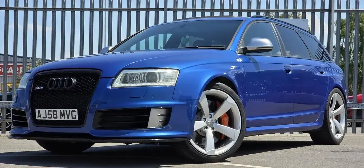 Used Audi RS6 Comfort 580 HP (426 kW) 2008 Blue Estate