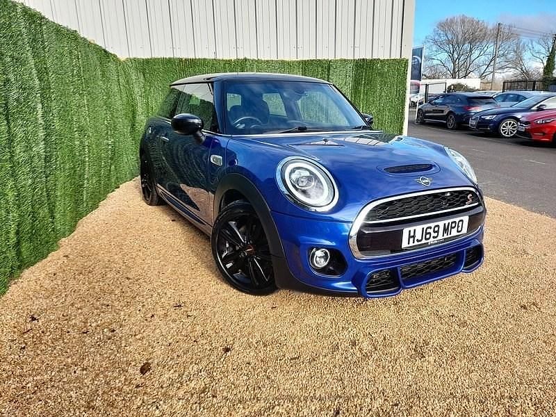 Usado Mini Cooper S Hatch 2020 Azul Citadino