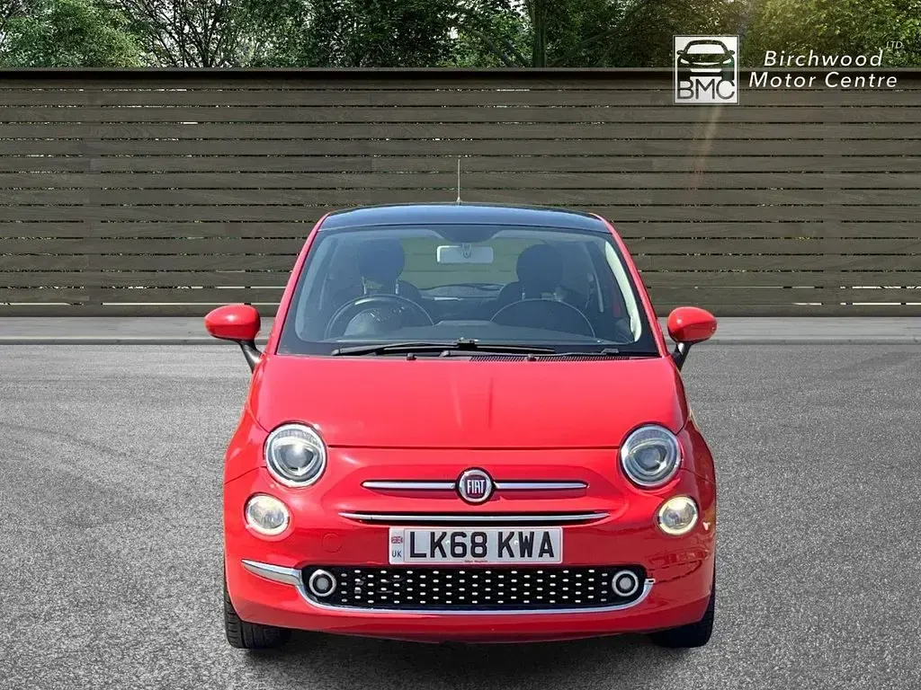 Used Fiat 500 Lounge 69 HP (50 kW) 2018 Pink Hatchback