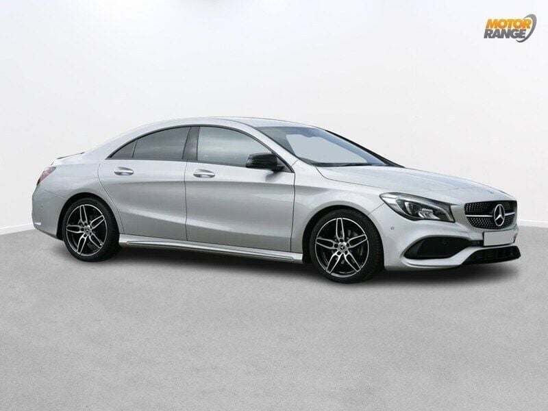 Grey Used 2018 Mercedes CLA180 AMG line Sedan | £13,495 (Good price) - Image 1/1